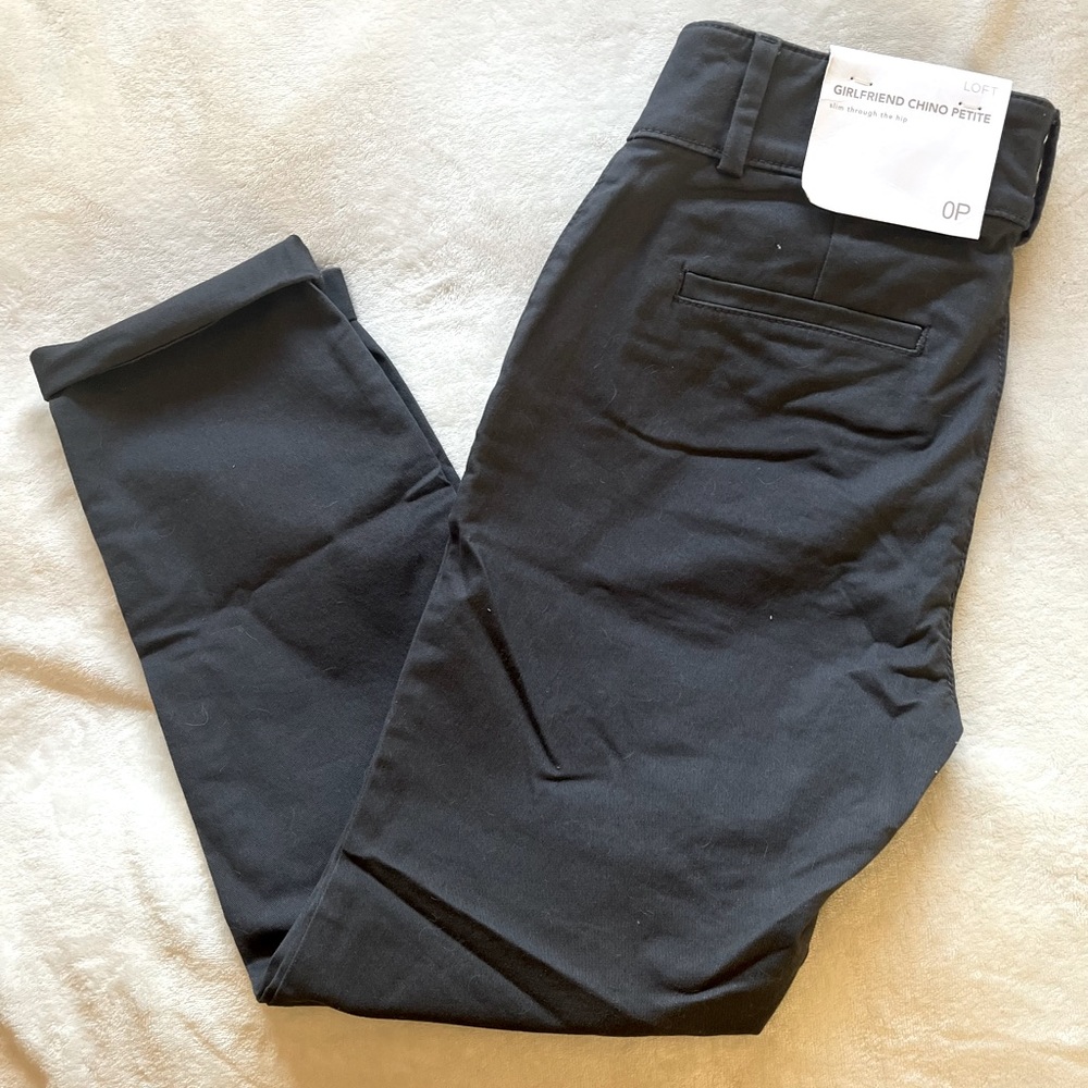 LOFT Girlfriend Chino Pants